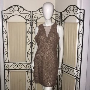 Petite sequin cocktail dress